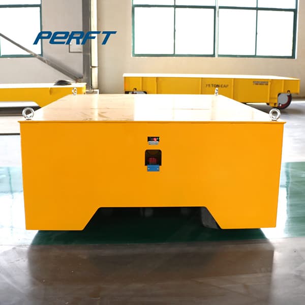 trackless transfer cart with rail guides 1-500 t
